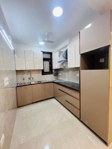 Kitchen in 3 BHK Apartment at Freedom Fighters Enclave – for Rent