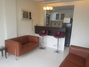 Living Room in 1 BHK Apartment at Khar West – for Rent
