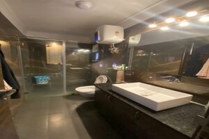 Living Room in 3 BHK Apartment at Ansal Heights, Worli – for Rent