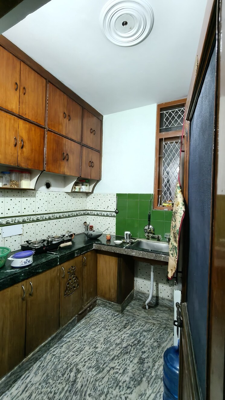 Kitchen, spring-field 2 Bedroom 900 Sq.Ft. Builder Floor In Sector 31 Faridabad 9290320