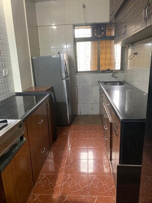 Kitchen in 1 BHK Apartment at Panchvati CHS Powai, Powai – for Rent