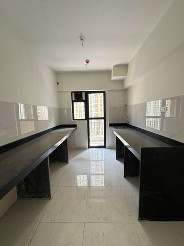 Kitchen in 3 BHK Apartment at Runwal Gardens, Dombivli East – for Rent