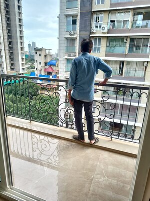 Balcony in 2 BHK Apartment at Dadar East – for Rent