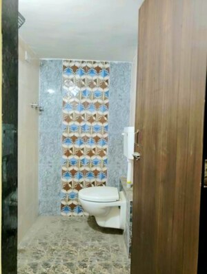 Bathroom in 1 BHK Apartment at Maya Harmony, Mulund West – for Sale
