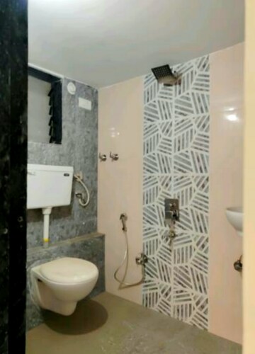 Bathroom in 1 BHK Apartment at Maya Harmony, Mulund West – for Sale