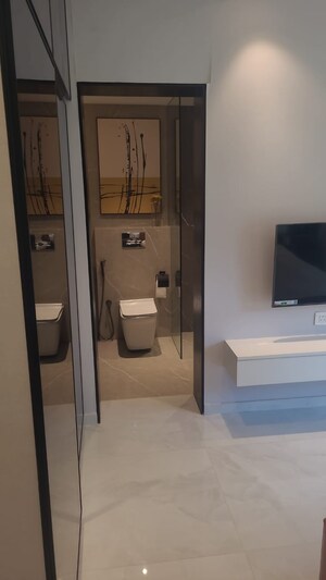 Bathroom in 3 BHK Apartment at Yukti Anchor Point Oasis, Malad West – for Sale