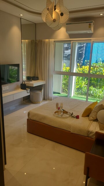 Bedroom in 3 BHK Apartment at Yukti Anchor Point Oasis, Malad West – for Sale