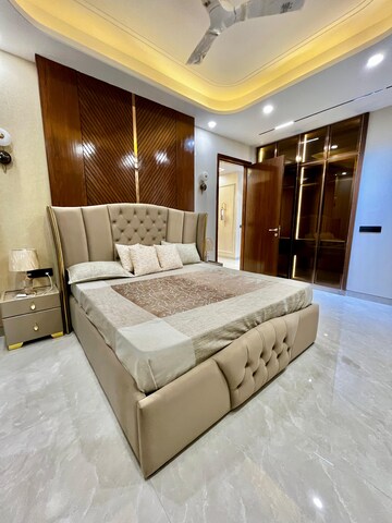 Bedroom in 3 BHK Builder Floor at Ansal API Esencia, Sector 67 – for Rent