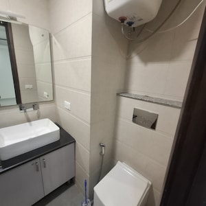 Bathroom in 6+ BHK Builder Floor at Huda Staff Colony, Durga Colony – for Rent