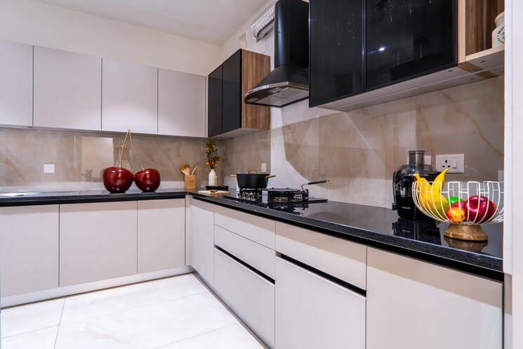 Kitchen, orchid-ivy-floors 3 Bedroom 2660 Sq.Ft. Apartment In Sector 51 Gurgaon 9290296