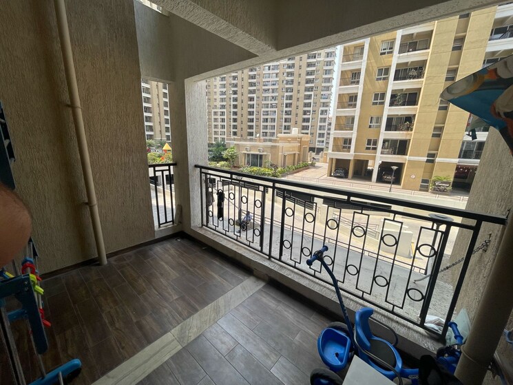 Balcony, nyati-elysia 2 Bedroom 990 Sq.Ft. Apartment In Kharadi Pune 9290481