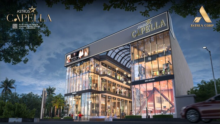 Exterior View, astrus-capella Commercial Shop 273 Sq.Ft. In Wave City Ghaziabad 9290528