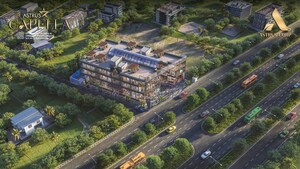  Shop – Exterior View View at Astrus Capella, Wave City - for Sale