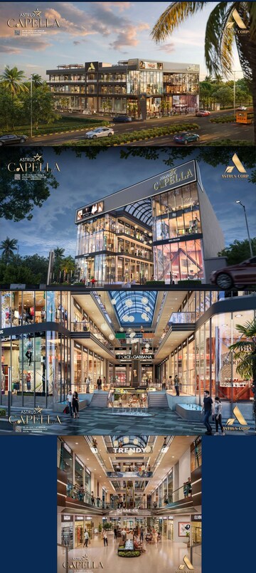  Shop – Exterior View View at Astrus Capella, Wave City - for Sale
