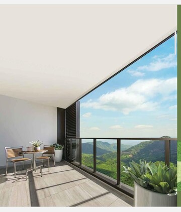 Balcony in 2 BHK Apartment at Lodha Bellavista, Manpada – for Sale