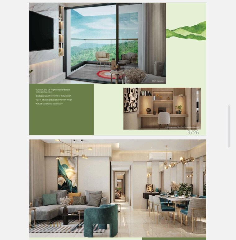 Kitchen, lodha-bellavista 2 Bedroom 763 Sq.Ft. Apartment In Manpada Thane 9290671