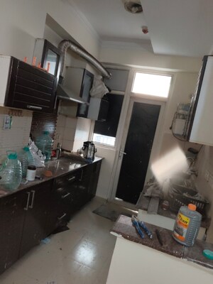 Kitchen in 3 BHK Apartment at Amrapali Platinum, Sector 119 – for Rent
