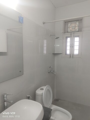 Bathroom in 3 BHK Apartment at AWHO Devinder Vihar, Sector 56 – for Rent