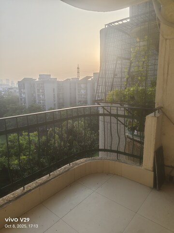 Balcony in 3 BHK Apartment at AWHO Devinder Vihar, Sector 56 – for Rent