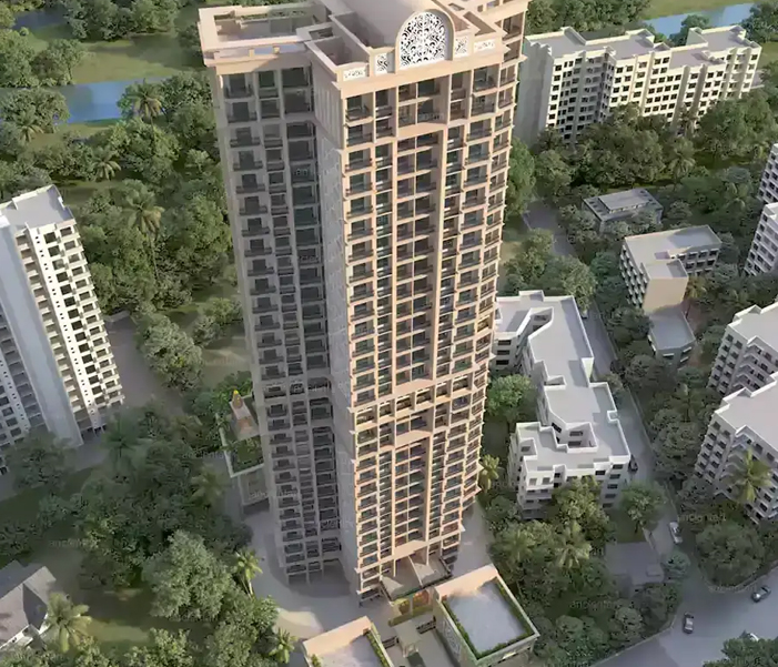 3 BHK + Pooja Room 1025 Sq.Ft. Apartment in Midtown W90