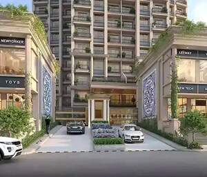 3 BHK Apartment – Exterior View View at Midtown W90, Gauripada - for Sale