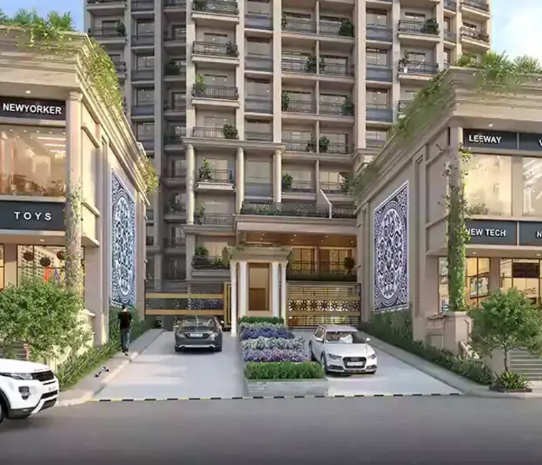 Exterior View, midtown-w90 3 Bedroom 1025 Sq.Ft. Apartment In Gauripada Thane 9290700