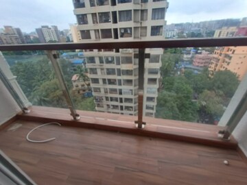 Balcony in 2 BHK Apartment at Vaibhavlaxmi Queens Glory, Chembur – for Rent