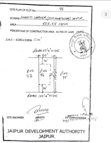  Plot – Map Location View at Mansarovar Extension - for Sale