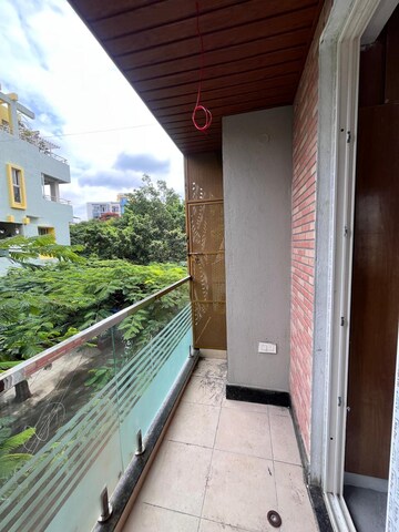 Balcony in 1 BHK Independent House at Koramangala – for Rent