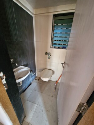 Bathroom in 1 BHK Apartment at Rustomjee Avenue J, Virar West – for Rent