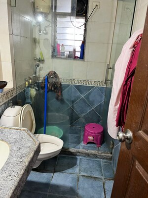 Bathroom in 3 BHK Apartment at Kukreja Residency, Chembur – for Rent
