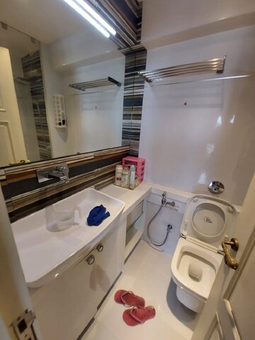 Bathroom in 3 BHK Apartment at Khar West – for Rent