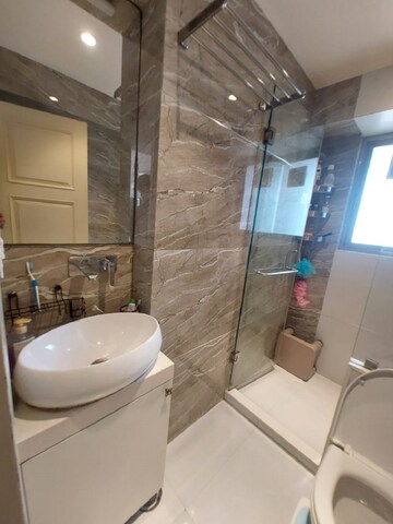 Attached Bathroom in 3 BHK Apartment at Khar West – for Rent