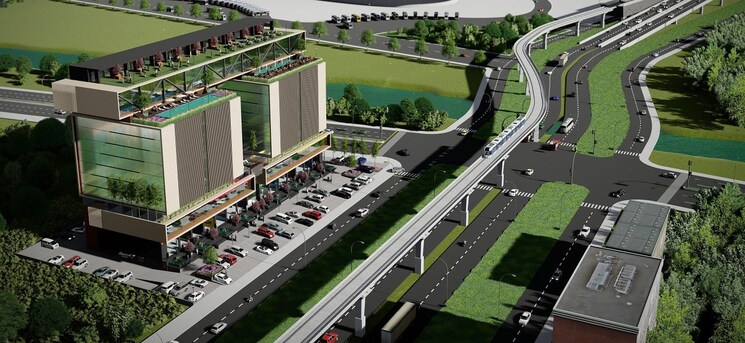 Exterior View, landmark-avana 3 Bedroom 1500 Sq.Ft. Builder Floor In Sector 95 Gurgaon 9291151