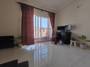 Living Room in 3 BHK Apartment at Prestige Jindal City, Bagalakunte – for Sale