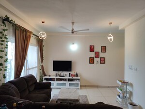 Living Room in 3 BHK Apartment at Prestige Jindal City, Bagalakunte – for Sale