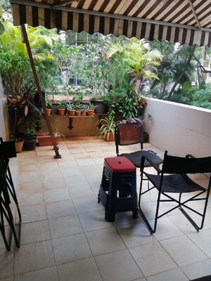 Terrace in 1 RK Apartment at Khar West – for Rent