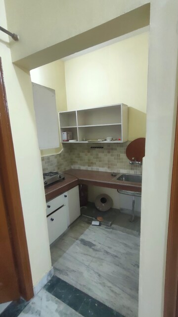 Kitchen in 1 RK Builder Floor at White Pearl Residency, Sector 5 – for Rent