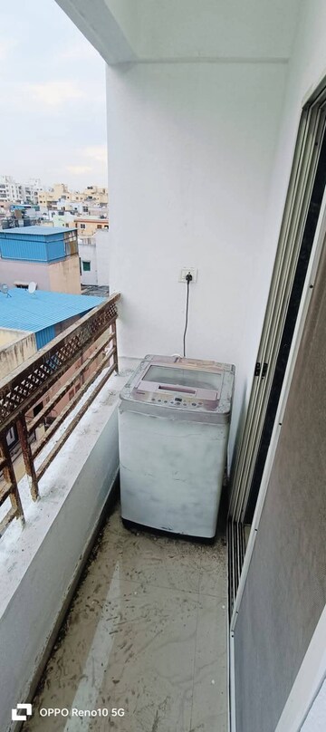 Balcony in 1 BHK Independent House at Tukaram Nagar – for Rent