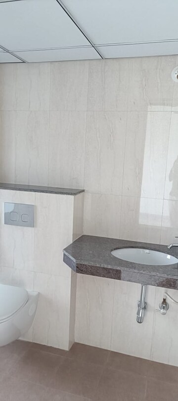Bathroom in 3 BHK Apartment at Majestique Marbella Phase 1, Kharadi – for Rent