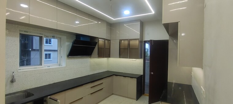 Kitchen, serilingampally 4 Bedroom 3000 Sq.Ft. Apartment In Serilingampally Hyderabad 9291379
