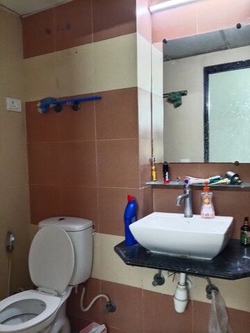 Bathroom in 3 BHK Apartment at Mahagun Mywoods, Sector 16c Greater Noida – for Rent