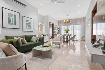 Living Room in 3 BHK Apartment at Casagrand Highclere, Kundrathur – for Sale