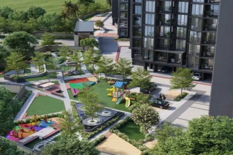 Garden, casagrand-highclere 3 Bedroom 1498 Sq.Ft. Apartment In Kundrathur Chennai 9291558