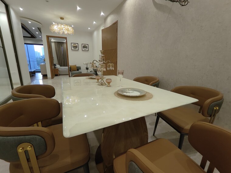 Dining area, anant-raj-ashok-estate 4 Bedroom 1400 Sq.Ft. Apartment In Sector 63a Gurgaon 9291585