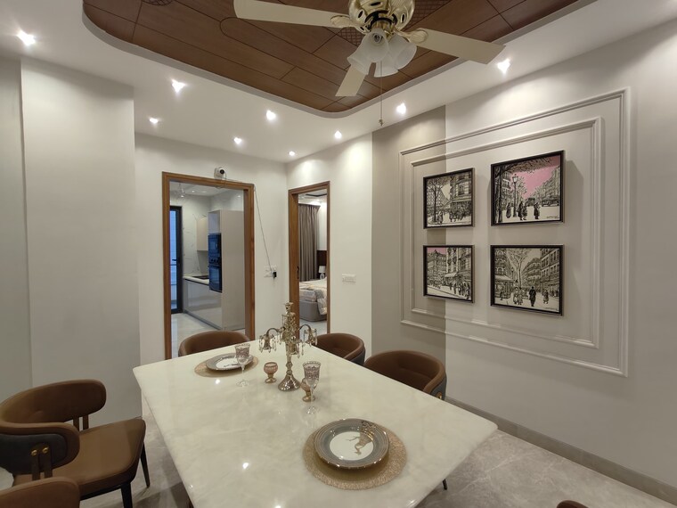 Dining area, anant-raj-ashok-estate 4 Bedroom 1400 Sq.Ft. Apartment In Sector 63a Gurgaon 9291585