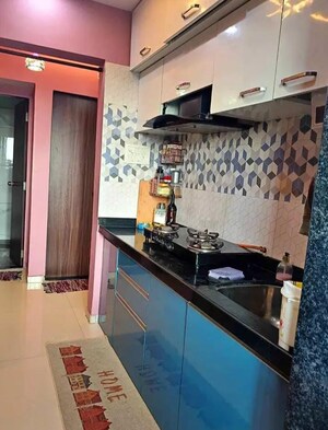 Kitchen in 1 BHK Apartment at Gayatri CHS Bhayander, Bhayandar East – for Rent