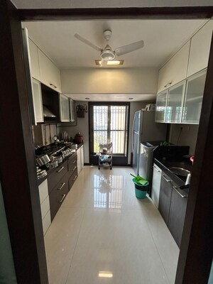 Kitchen in 2 BHK Apartment at Atlanta Heights, Prabhadevi – for Rent