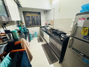 Kitchen in 2 BHK Apartment at LnT Veridian, Powai – for Rent