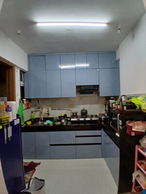 Kitchen in 3 BHK Apartment at Kohinoor Zen Estate, Kharadi – for Rent